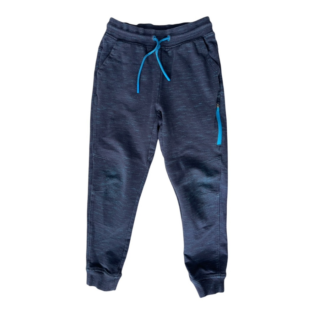 All in Motion Boys Blue Joggers Sweatpants Size 6-7